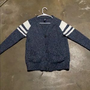 Chunky warm button up cardigan